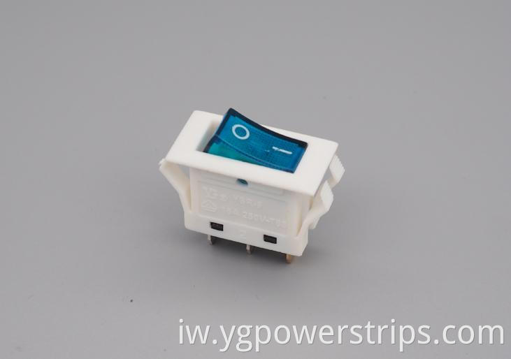 מתג נדנדה מוט יחיד YSR 911 N 4 Rocker Switch Single Pole Ysr 911 N 4
